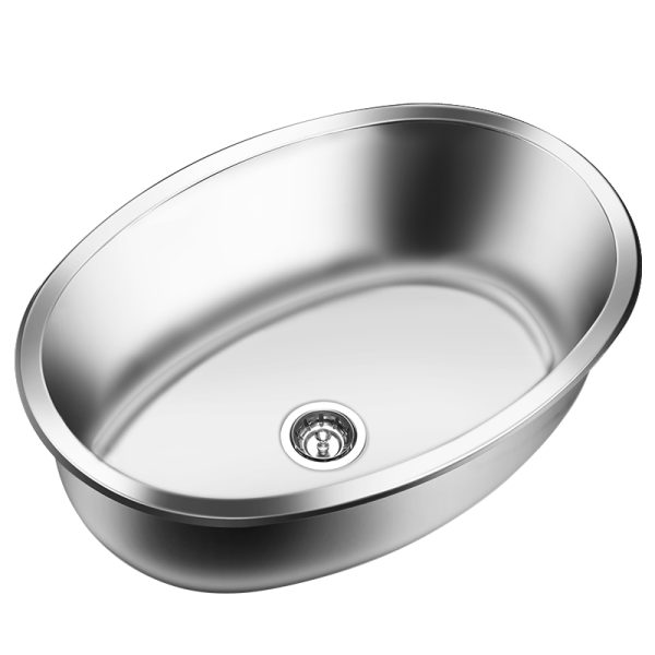 394 275 133mm Stainless Steel Mirror, Single Bowl Round Stainless Steel Sinks